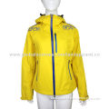 Windbreaker jacket in 3 layers fabric with tricot on inner side. with waterproof zipper